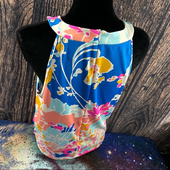 JB NYC Clairemont Tank Top Floral Splash Tank XL - Picture 10 of 16